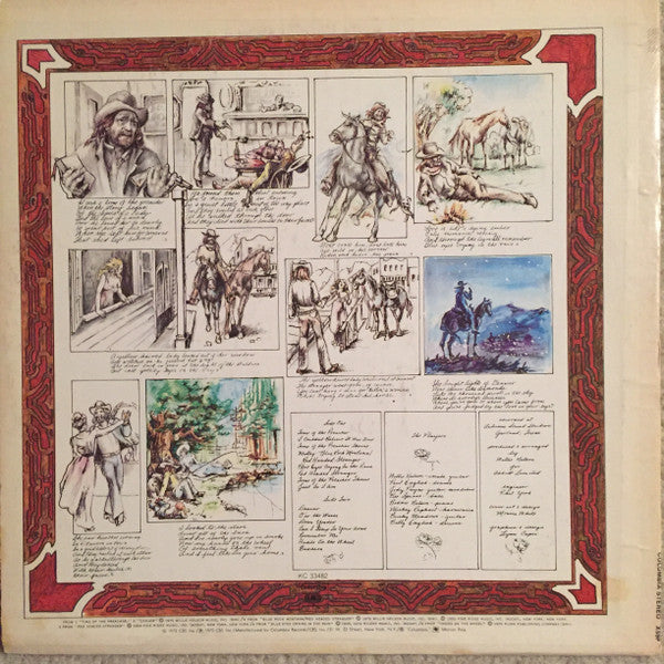 Willie Nelson : Red Headed Stranger (LP, Album, RP)