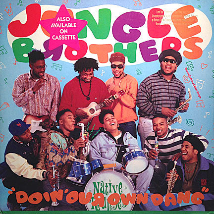 Jungle Brothers : Doin' Our Own Dang (12", Maxi)