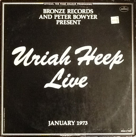 Uriah Heep : Uriah Heep Live (2xLP, Album, Gat)