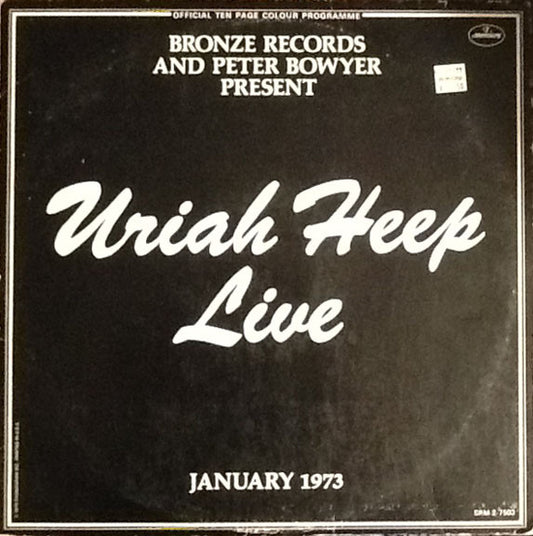 Uriah Heep : Uriah Heep Live (2xLP, Album, Gat)