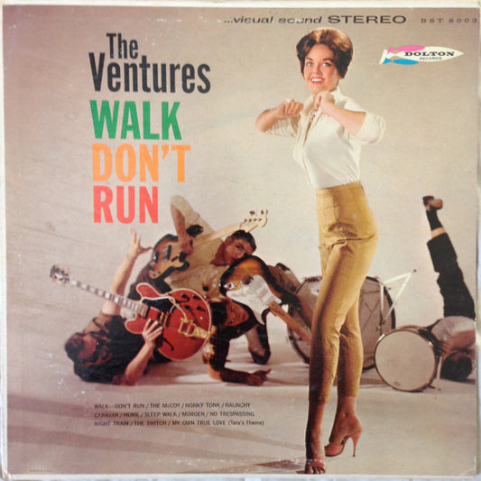 The Ventures : Walk Don't Run (LP, Album, RE)