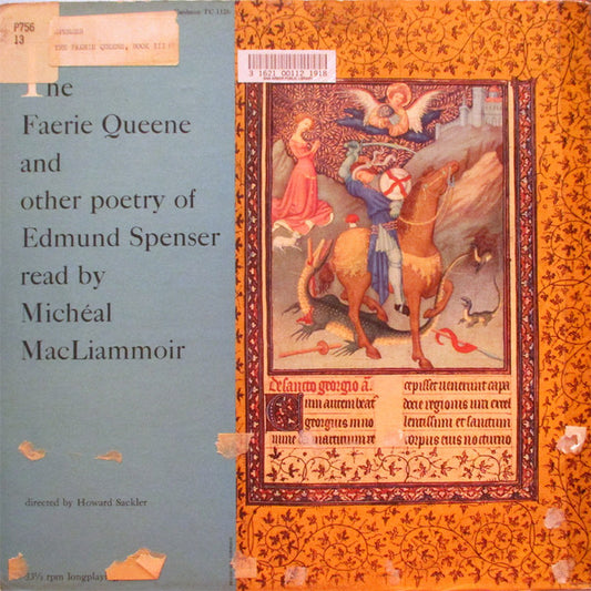 Edmund Spenser : The Faerie Queene And Other Poetry Of Edmund Spenser (LP, Album)