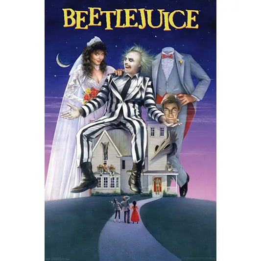Beetlejuice Movie Poster - 24" x 36"