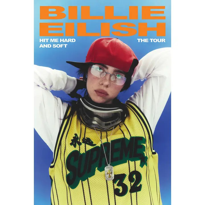 Billie Eilish Hit Me Hard Poster 24" x 36"