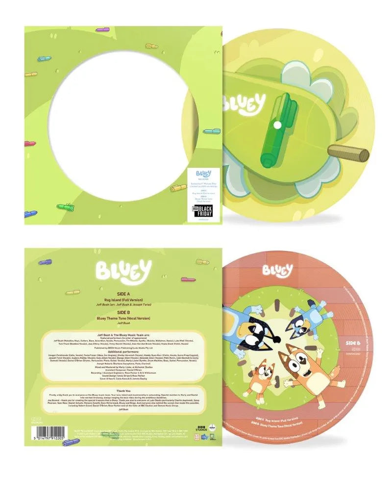 Various Artists - Bluey RSD Black Friday 2024 Picture Disc (7")