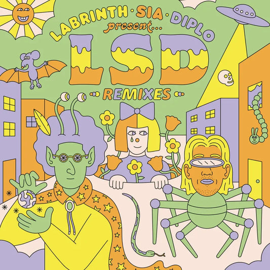 LSD (Labrinth, Sia, & Diplo) - Labrinth, Sia, & Diplo..LSD (The Remixes)