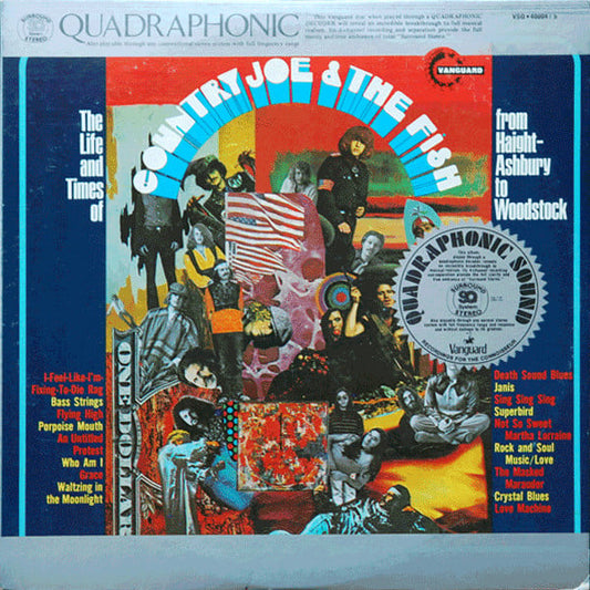Country Joe And The Fish - The Life And Times Of Country Joe And The Fish From Haight-Ashbury To Woodstock (VG+)