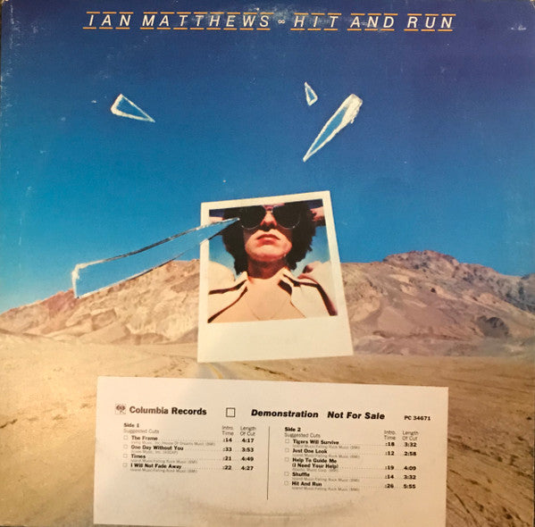 Matthews, Iain - Hit And Run (VG+)