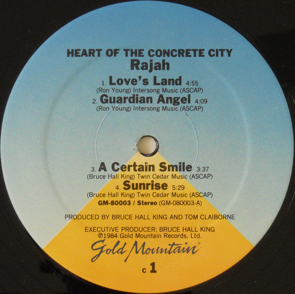 Rajah (7) : Heart Of The Concrete City (LP, Album)