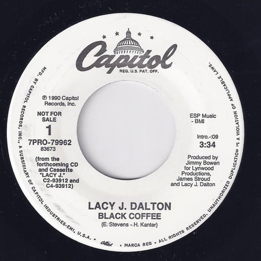 Dalton, Lacy J. - Black Coffee (VG+)