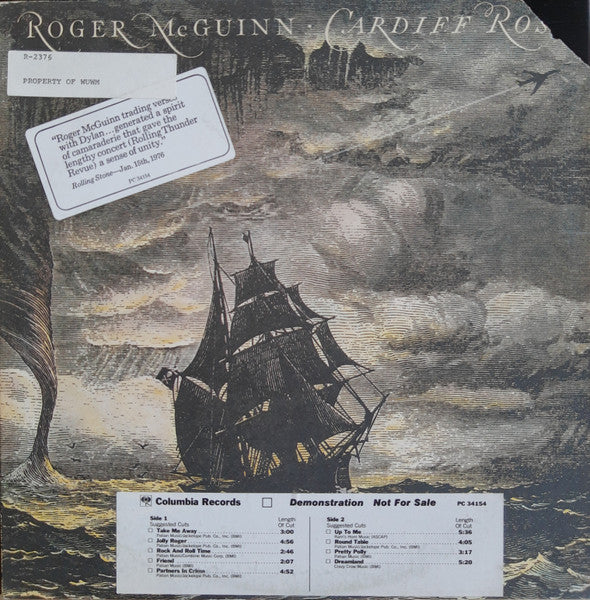 McGuinn, Roger - Cardiff Rose (VG+)