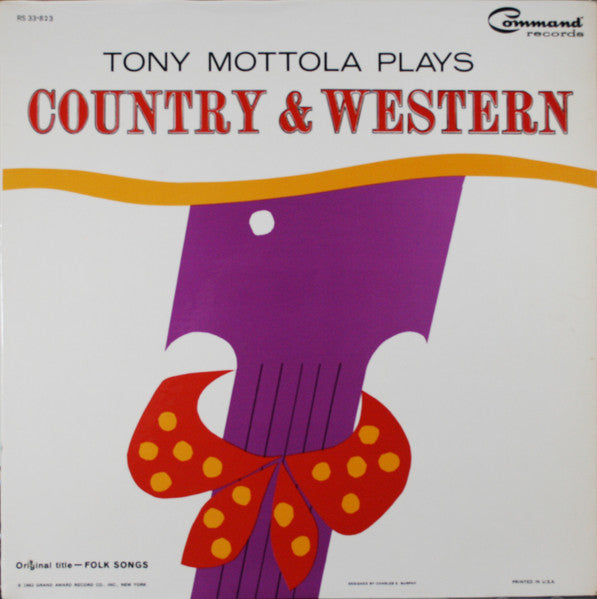 Mottola, Tony - Tony Mottola Plays Country & Western (VG+)