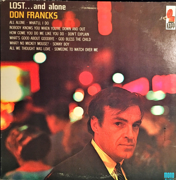 Francks, Don - Lost...and Alone (VG+)