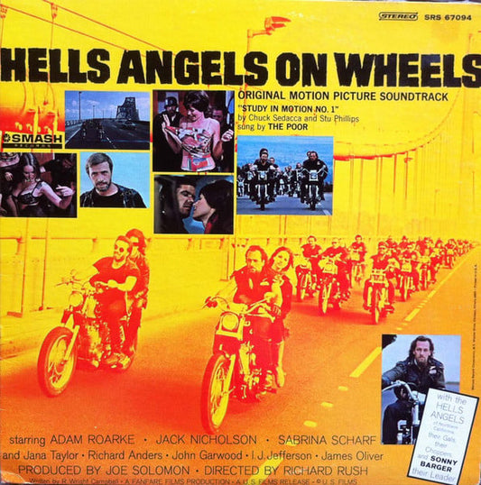 Phillips, Stu - Hells Angels On Wheels (Original Motion Picture Soundtrack) (VG)
