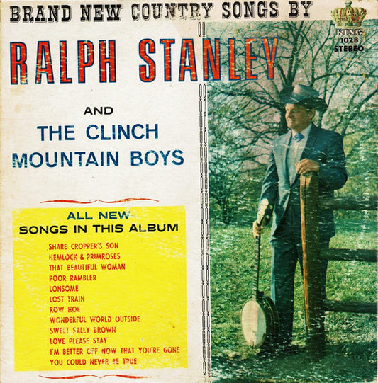 Stanley, Ralph And The Clinch Mountain Boys - Brand New Country Songs (VG)