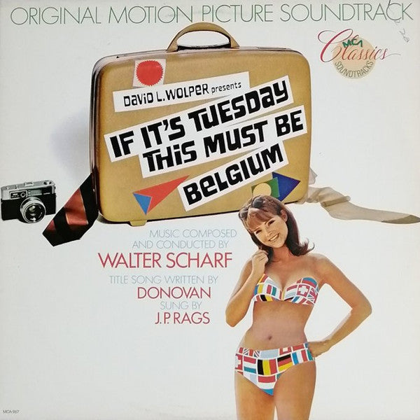 Scharf, Walter - If It's Tuesday This Must Be Belgium (Original Motion Picture Soundtrack) (NM or M-)