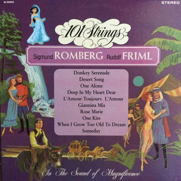 Sigmund Romberg, Rudolf Friml, 101 Strings - The Beloved Songs Of Rudolf Friml And Sigmund Romberg (VG)