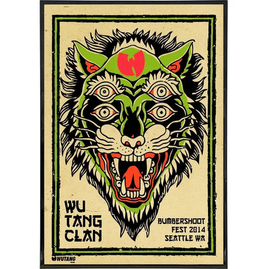 Wu Tang Tour Poster