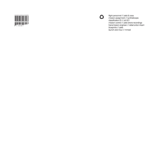 Zake and Ossa - Syntheticopia LP