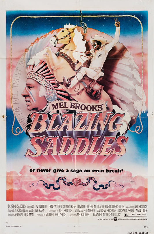 Blazing Saddles Poster 11" x 17"