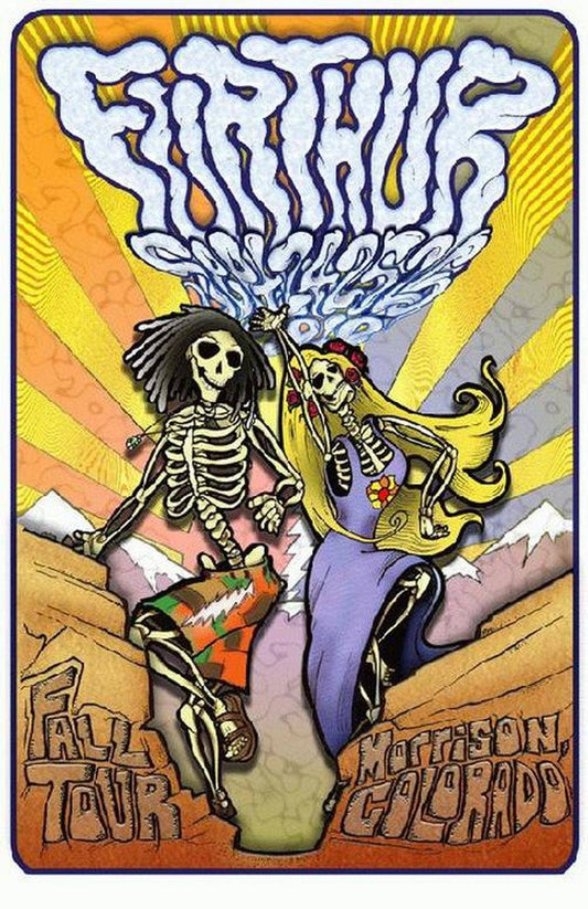 Furthur / Grateful Dead Red Rocks 2010 Poster 11" x 17"