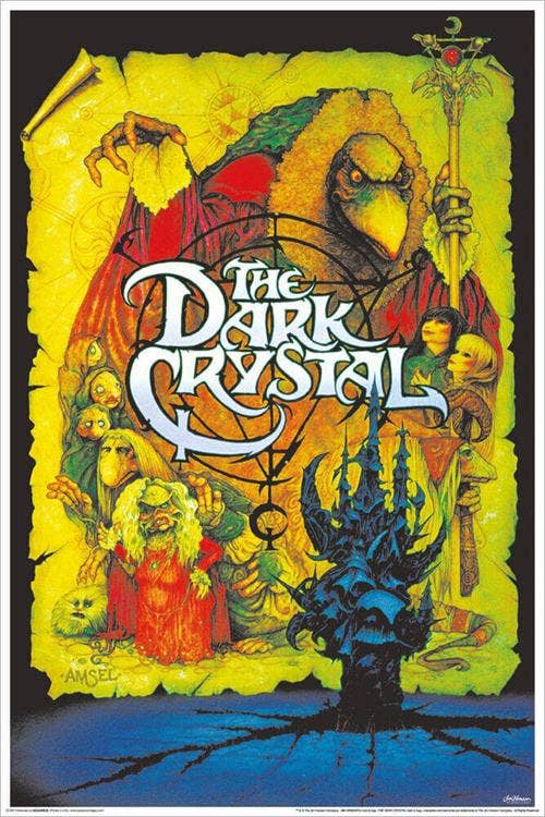 Dark Crystal Blacklight Poster – 24" x 36"