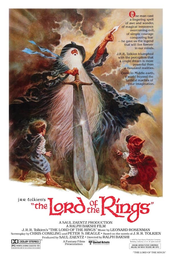 Lord Of The Rings Poster 24" x 36"