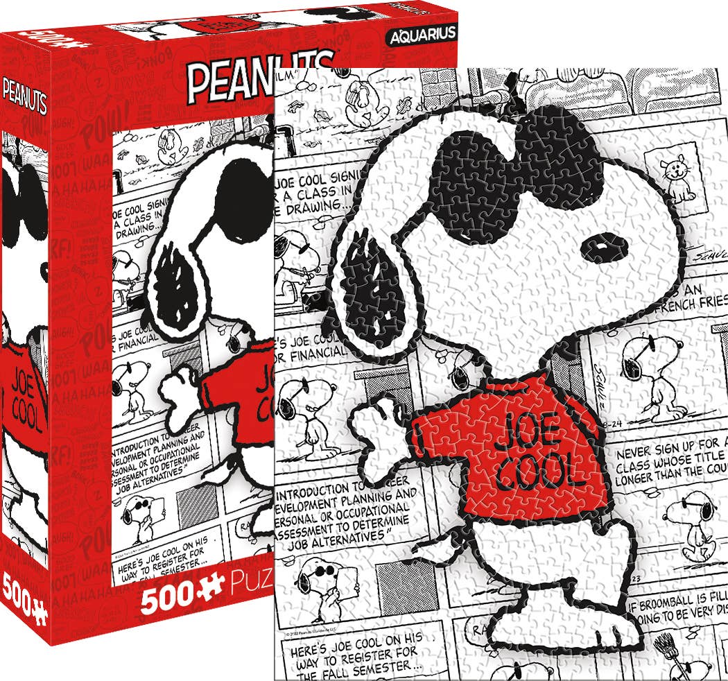 Peanuts Snoopy Joe Cool 500 Piece Jigsaw Puzzle