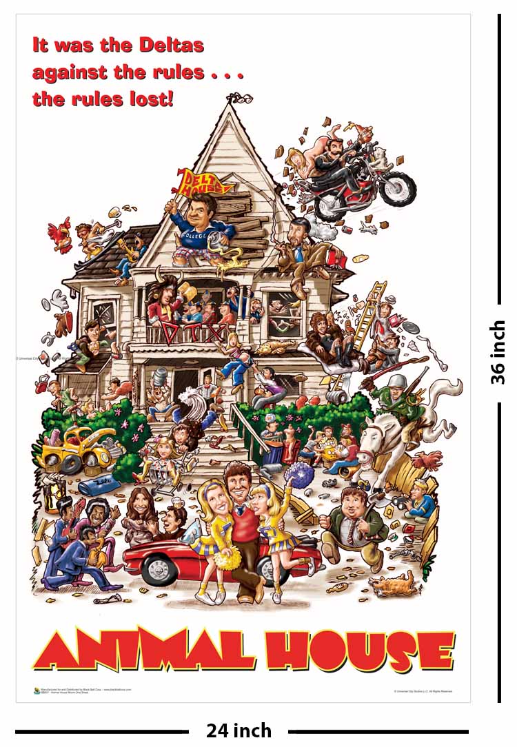 Animal House Movie Poster - 24" x 36"
