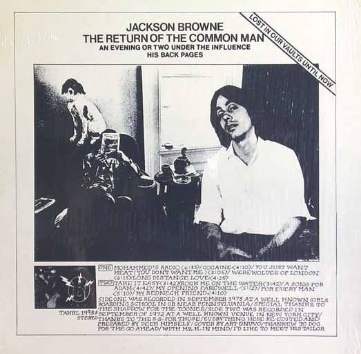 Browne, Jackson - The Return Of The Common Man (VG+) (BOOT)