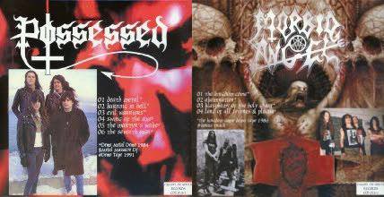 Morbid Angel & Possessed - Morbid Angel & Possessed Demos (VG+) (BOOTLEG)