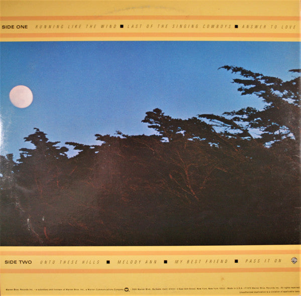 The Marshall Tucker Band : Running Like The Wind (LP, Album, Jac)