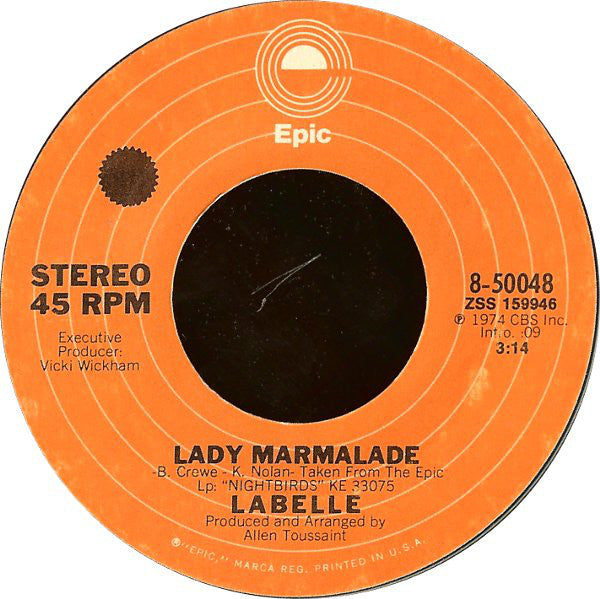 LaBelle : Lady Marmalade (G+) – Square Cat Vinyl