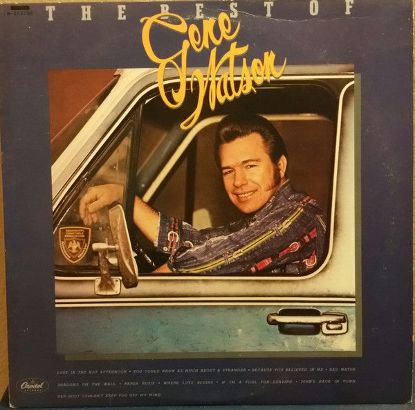 Gene Watson : The Best Of Gene Watson (LP, Comp, Club)