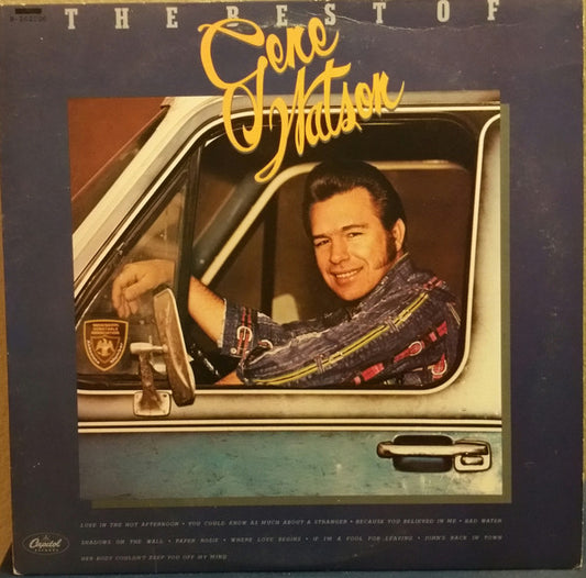 Gene Watson : The Best Of Gene Watson (LP, Comp, Club)