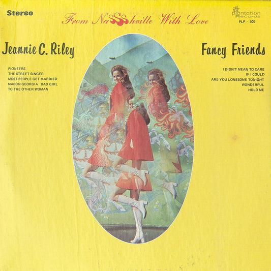 Jeannie C. Riley, Fancy Friends : From Nashville With Love (LP, Album)