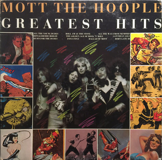 Mott The Hoople : Greatest Hits (LP, Comp, Ter)