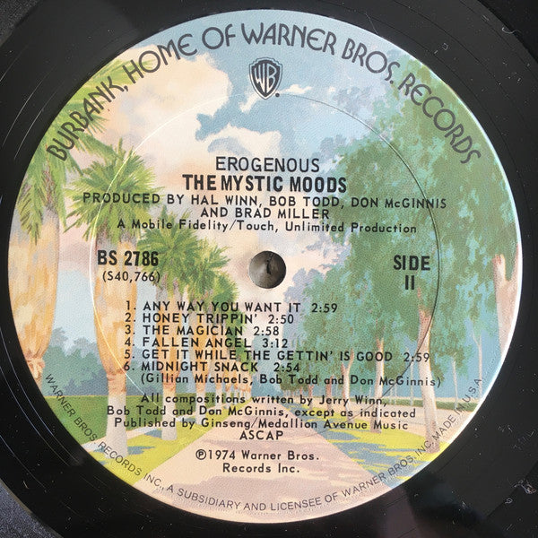 The Mystic Moods Orchestra : Erogenous (LP, Album)