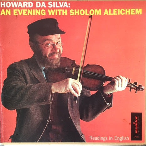 Howard Da Silva : An Evening With Sholom Aleichem (LP)