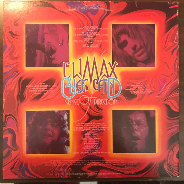 Climax Blues Band : Sense Of Direction (LP, Album, Nor)