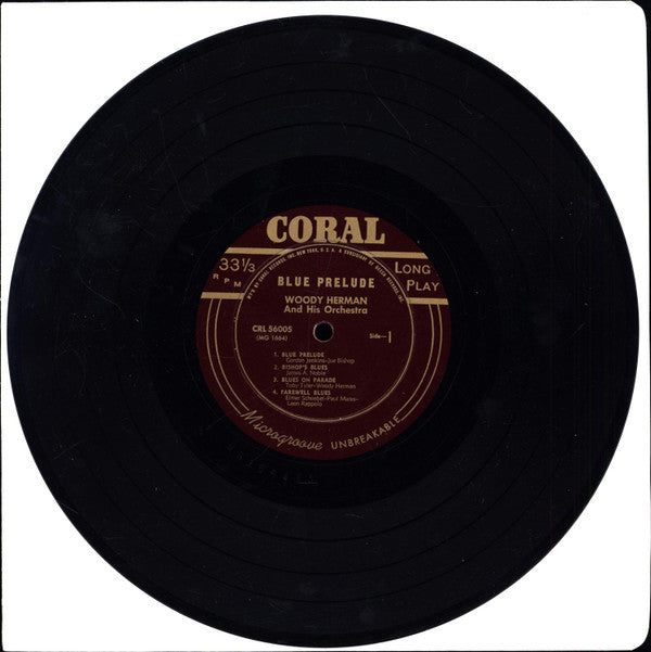 Woody Herman And His Orchestra : Blue Prelude (10", Album)