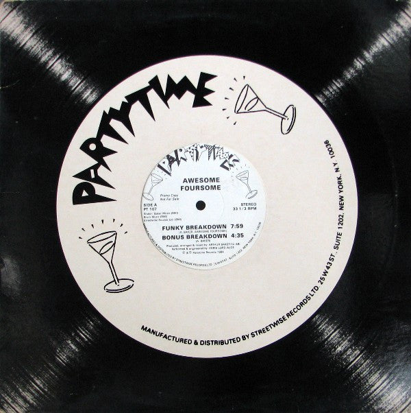 Awesome Foursome : Funky Breakdown (12", Promo)