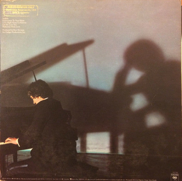 Mike Finnigan : Black & White (LP, Promo)