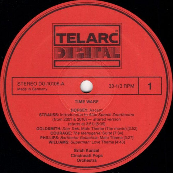 Erich Kunzel / Cincinnati Pops Orchestra : Time Warp (LP, Album)