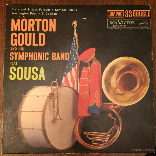 Morton Gould And His Symphonic Band : Morton Gould And His Symphonic Band Play Sousa (7", EP)