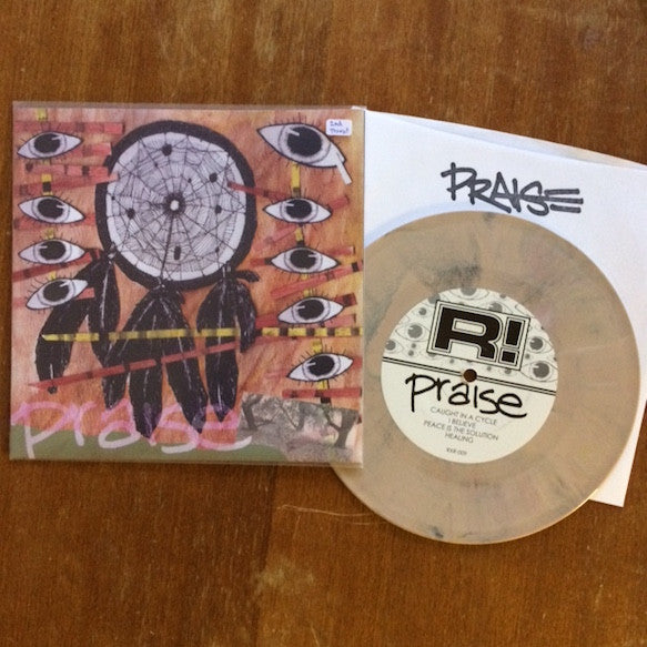 Praise (6) : Growing. Changing. Healing. (7", EP, RP, Tan)