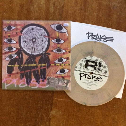 Praise (6) : Growing. Changing. Healing. (7", EP, RP, Tan)