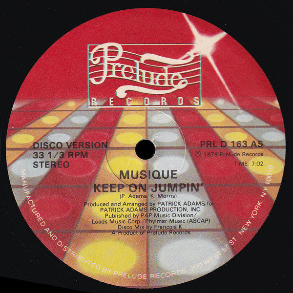 Musique : Keep On Jumpin' / In The Bush (12")