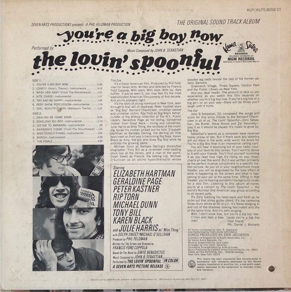 The Lovin' Spoonful : You're A Big Boy Now (The Original Sound