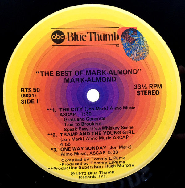 Mark-Almond : The Best Of Mark-Almond (LP, Comp, RE)